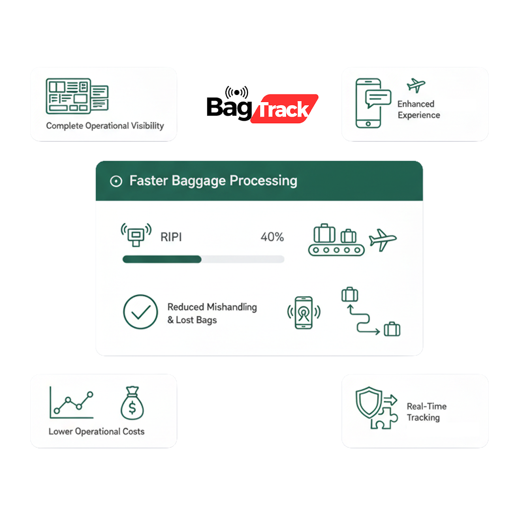 BagTrack dashboard